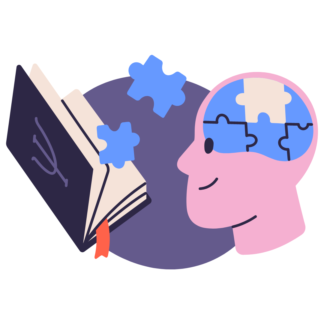 image depicting pieces slotting together in the brain image depicting pieces slotting together in the brain